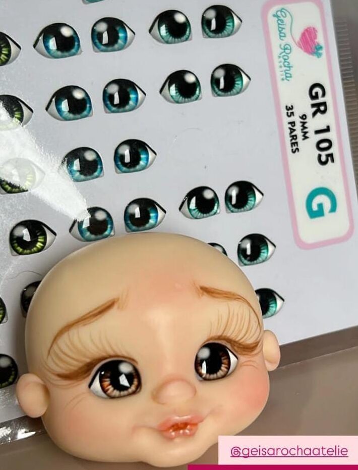 Olhos Resinados GR 105
