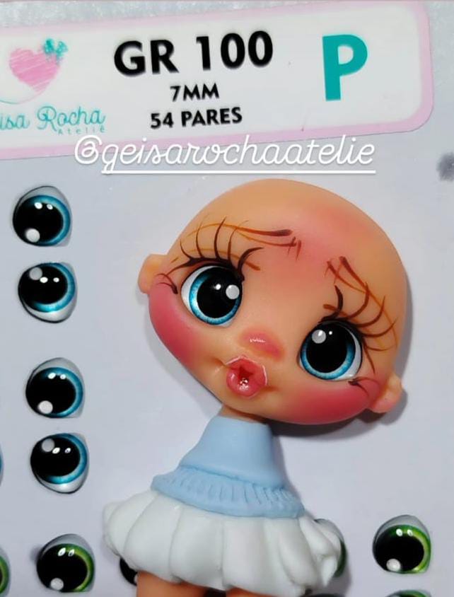 Olhos Resinados GR 100