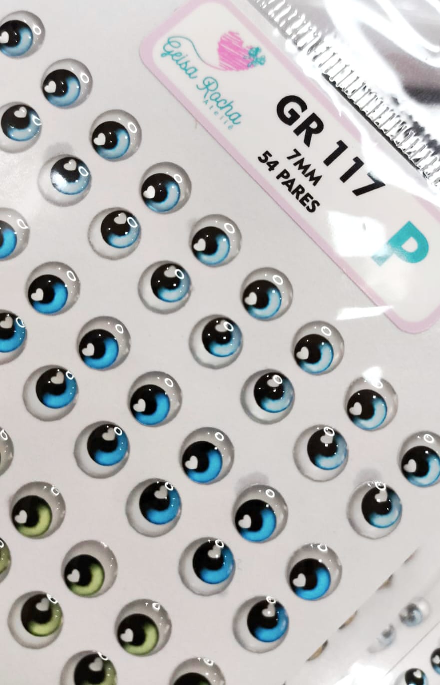 Olhos Resinados GR 117