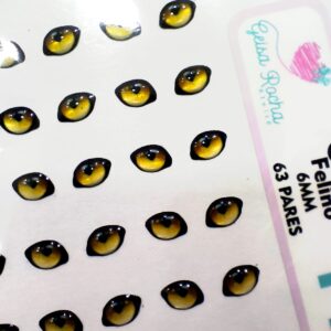 Olhos Resinados Felinos