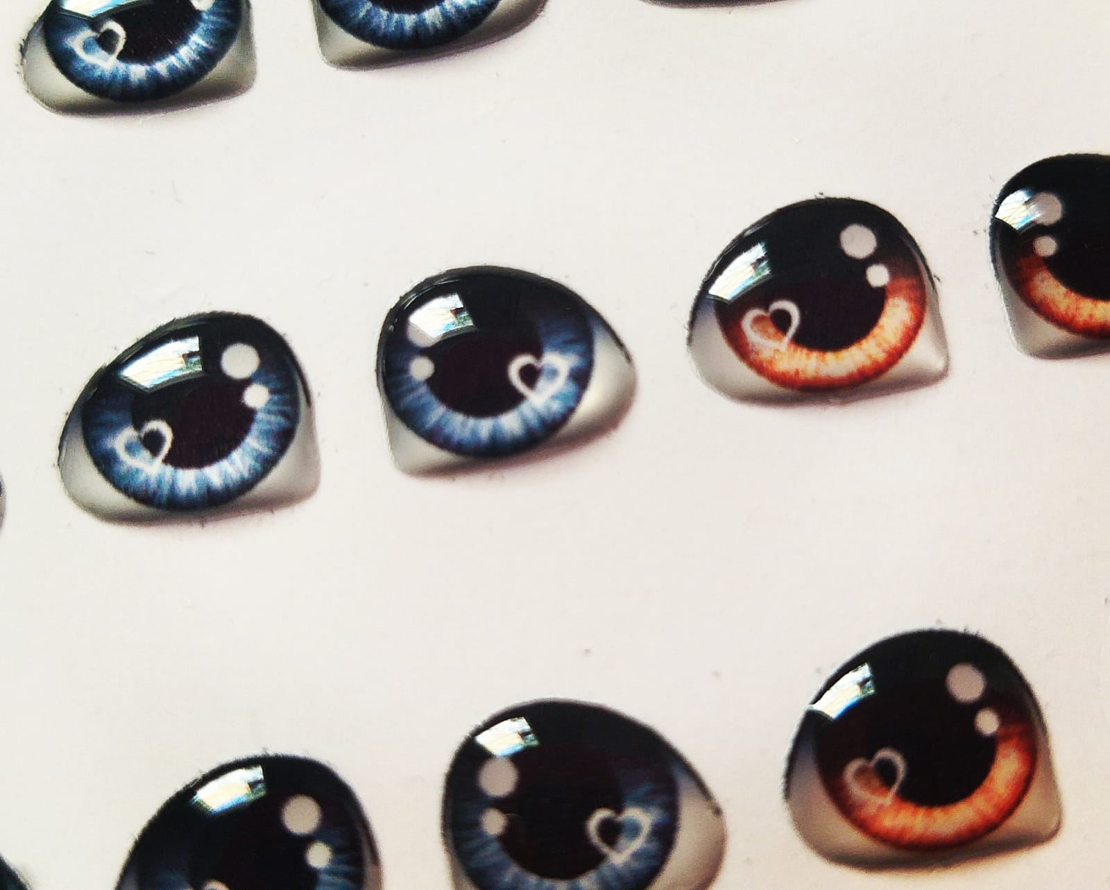Olhos Resinados GR 26 - Imagem 2