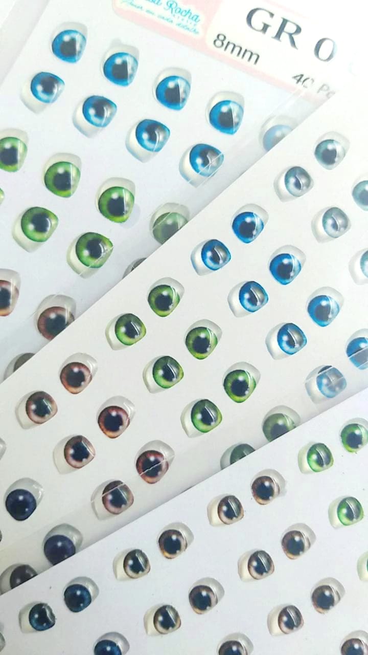Olhos Resinados GR 01