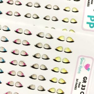 Olhos Resinados GR 33 C
