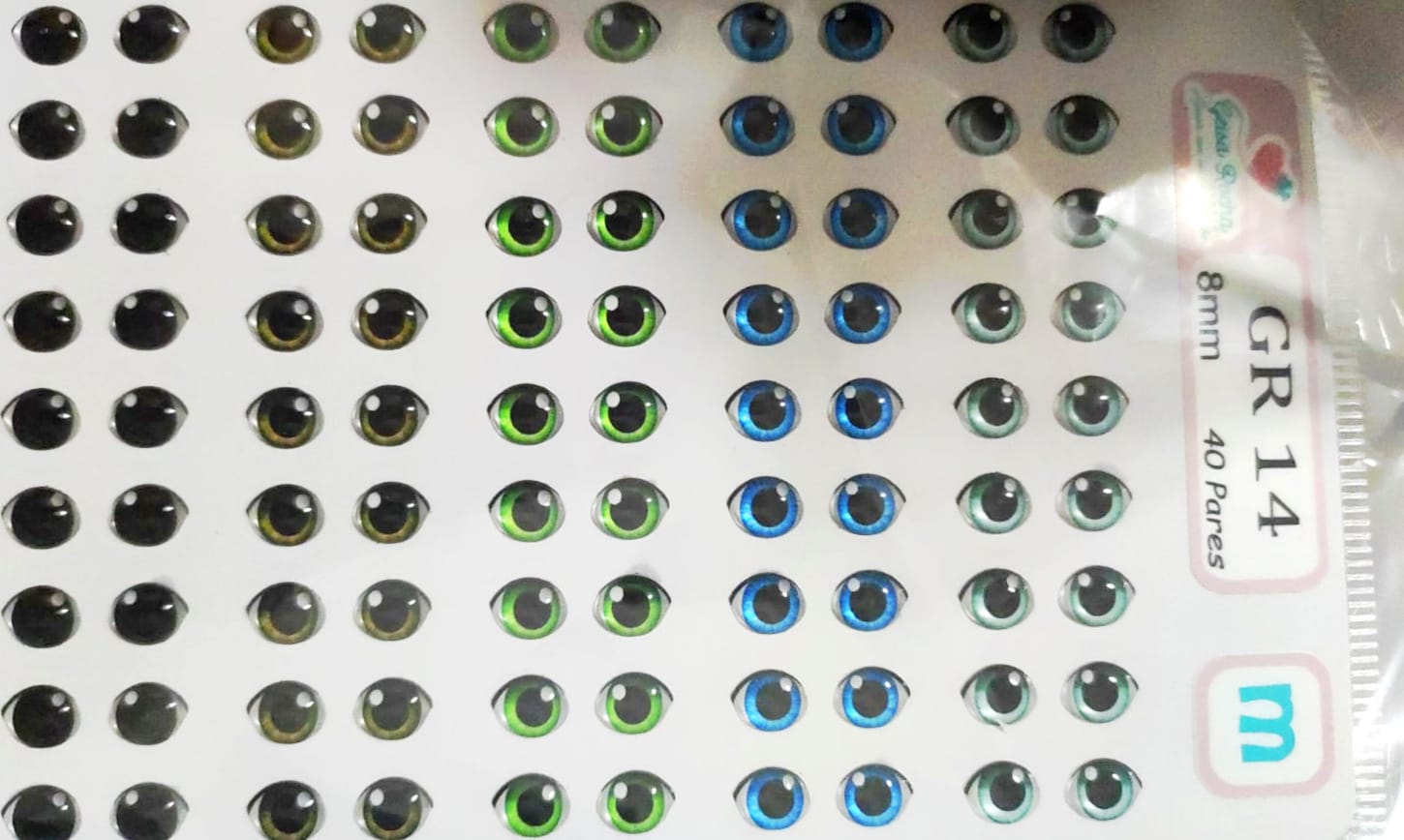 Olhos Resinados GR 14 - Imagem 2