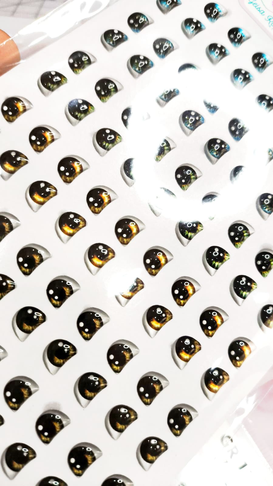 Olhos Resinados GR 91 ll - Imagem 2