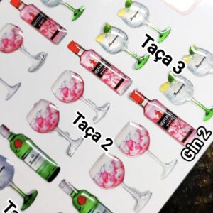 Taças e Gin