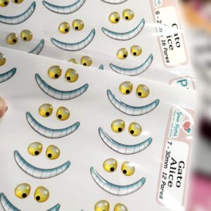 Olhos Gato Alice Sorriso