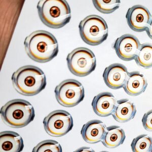 Olhos Resinados Minions