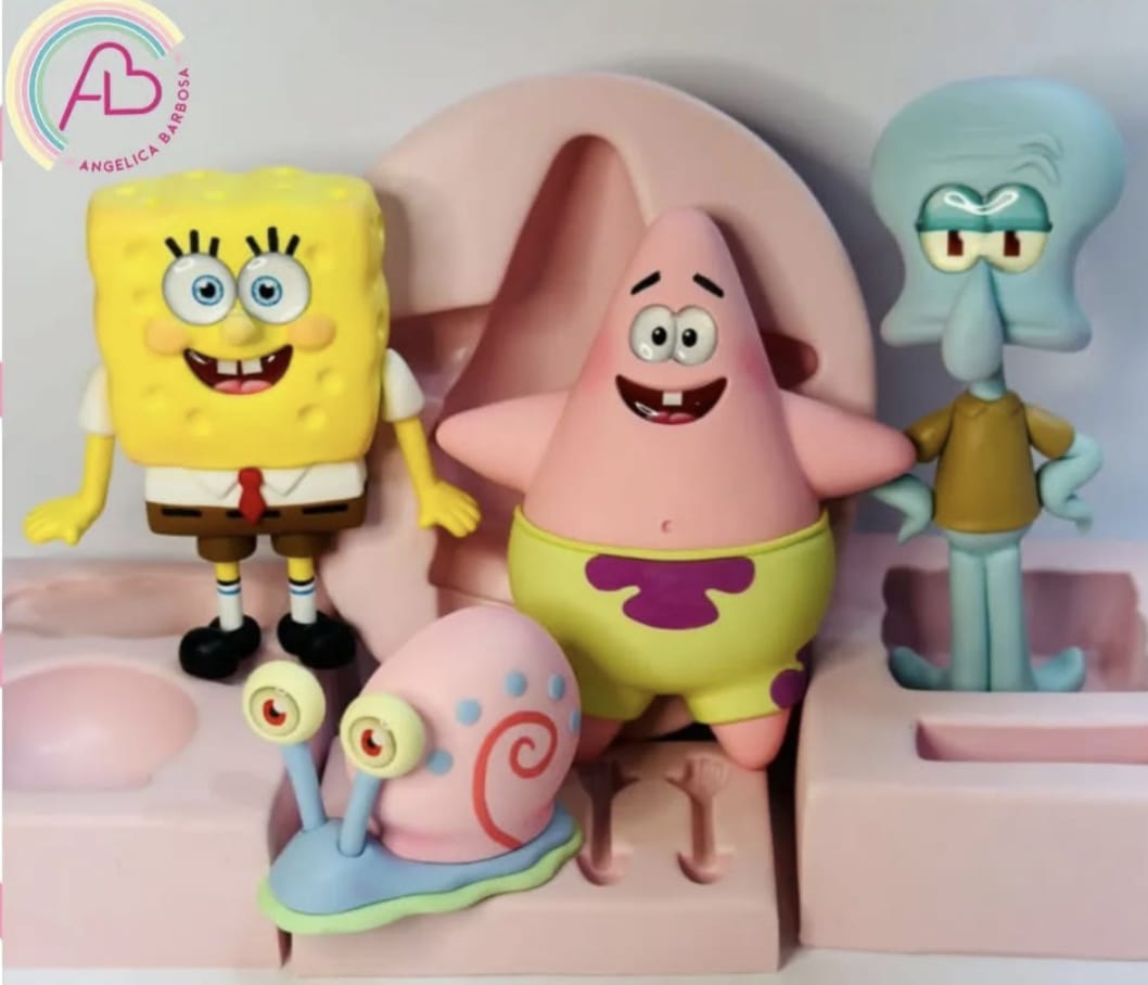 Turma Bob Esponja "A" - Imagem 3