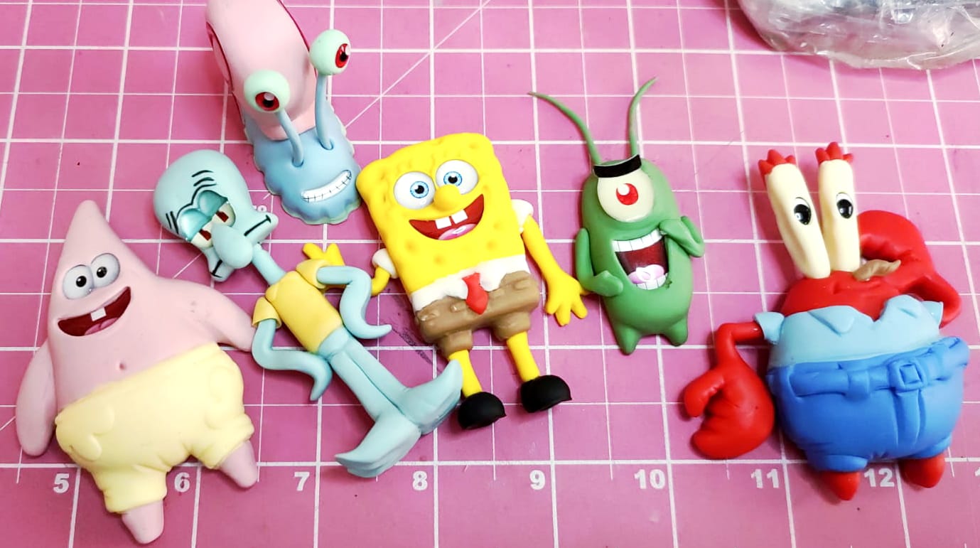 Turma Bob Esponja "F" - Imagem 2