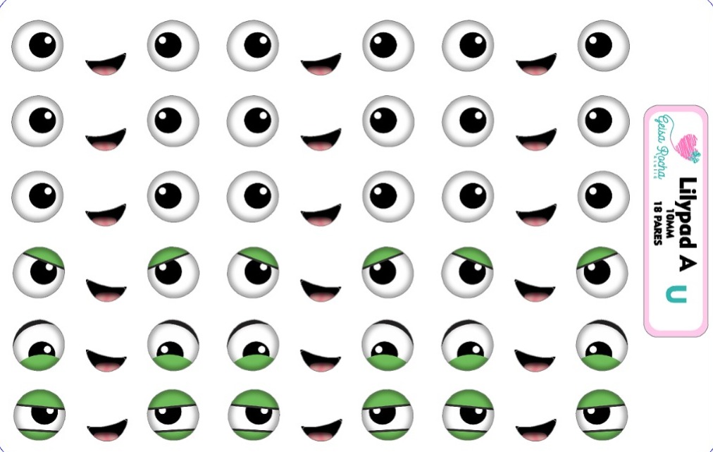 Olhos Toy Story "A" - Imagem 5
