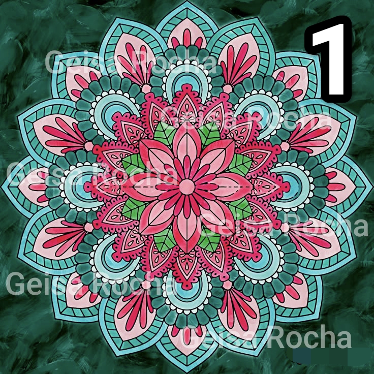 Adesivos Mandalas DTF - Imagem 2