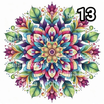 Adesivos Mandalas DTF - Imagem 14