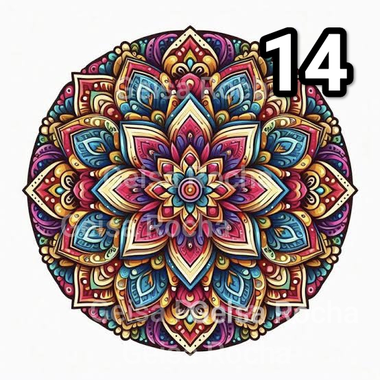 Adesivos Mandalas DTF - Imagem 15