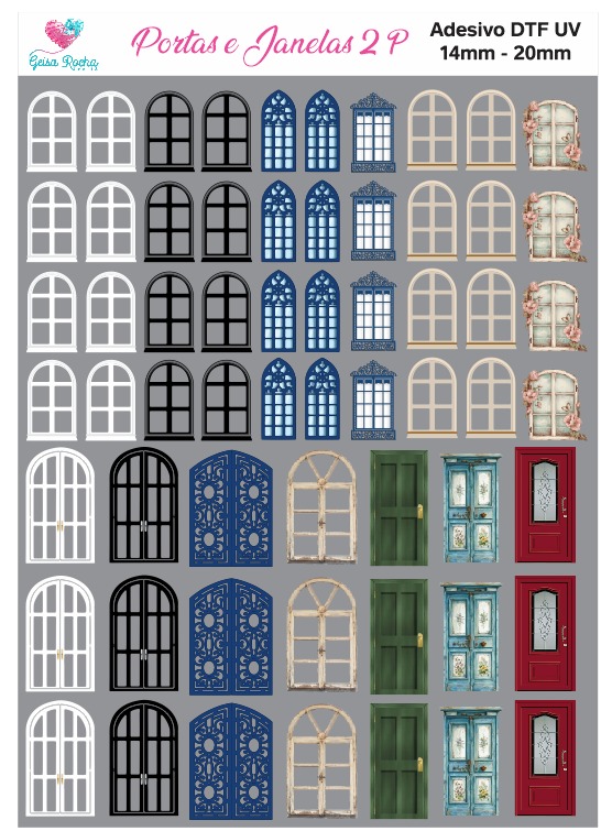 Adesivos Portas e Janelas DTF UV - Imagem 12