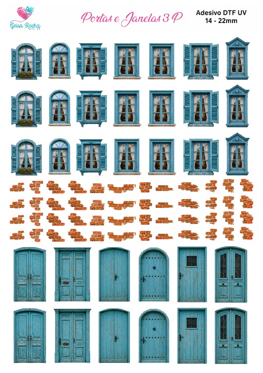 Adesivos Portas e Janelas DTF UV - Imagem 6