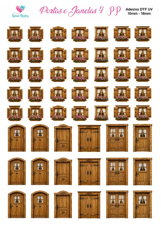 Adesivos Portas e Janelas DTF UV - Imagem 10