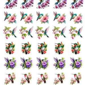 Adesivos Beija Flor(para mini cuias)  DTF UV