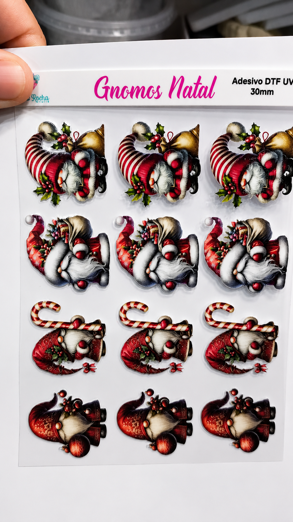 Gnomos DTF UV - Imagem 2